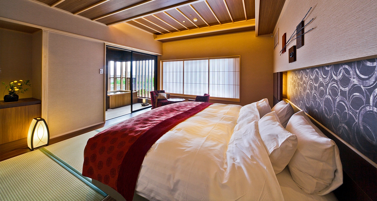 Double bed Japanese-style room